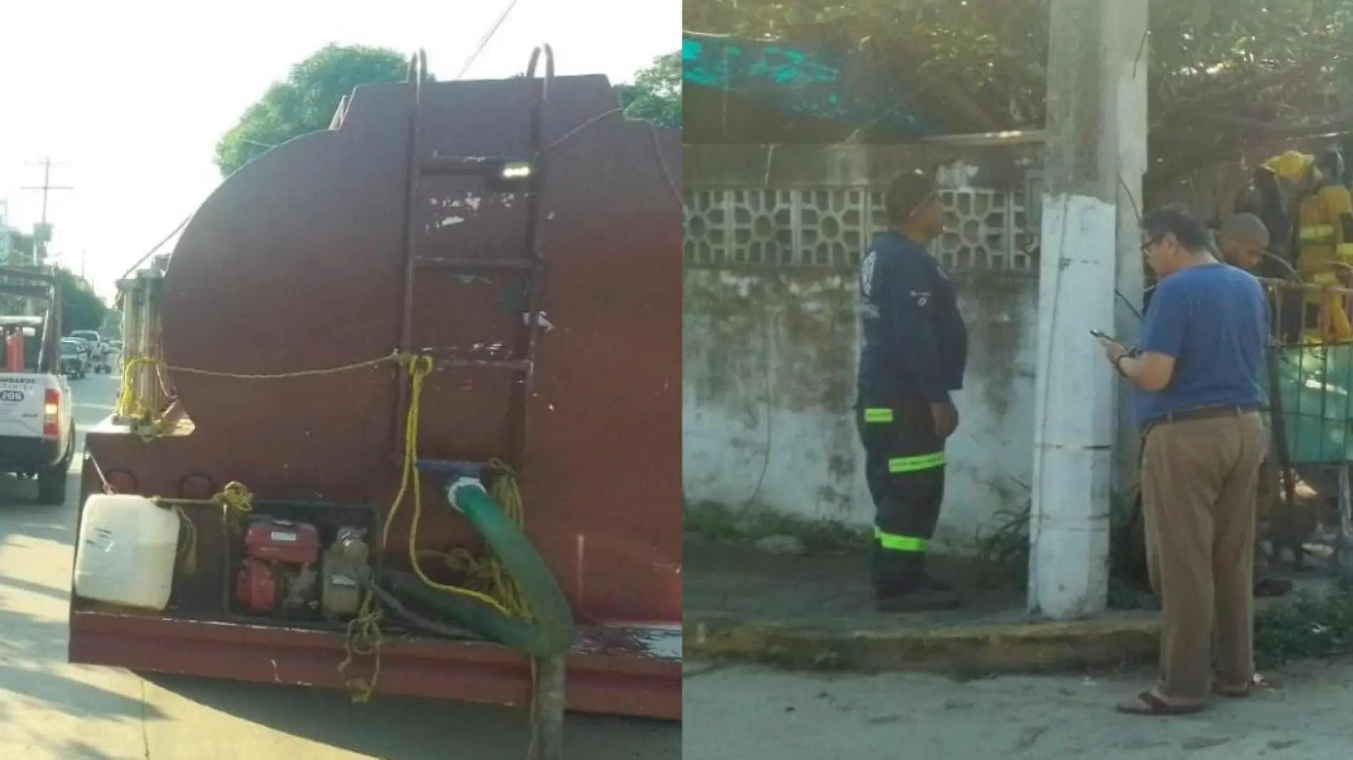 Incendio en taller de Altamira